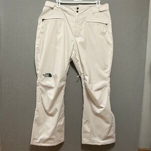 The North Face Freedom Stretch Gardenia White Snow Pants‎ Women Plus 2X